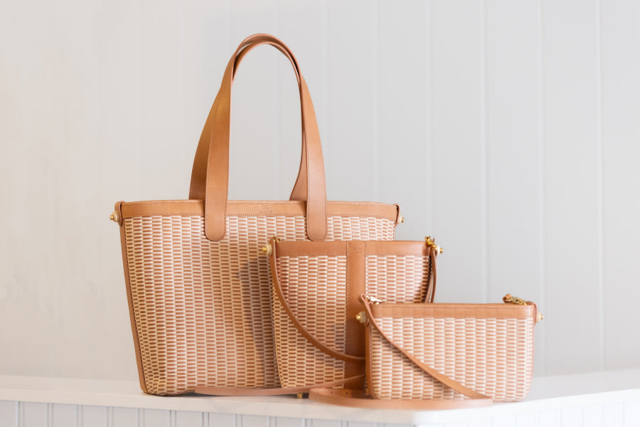 Leather Lightship Basket™ - Bucket