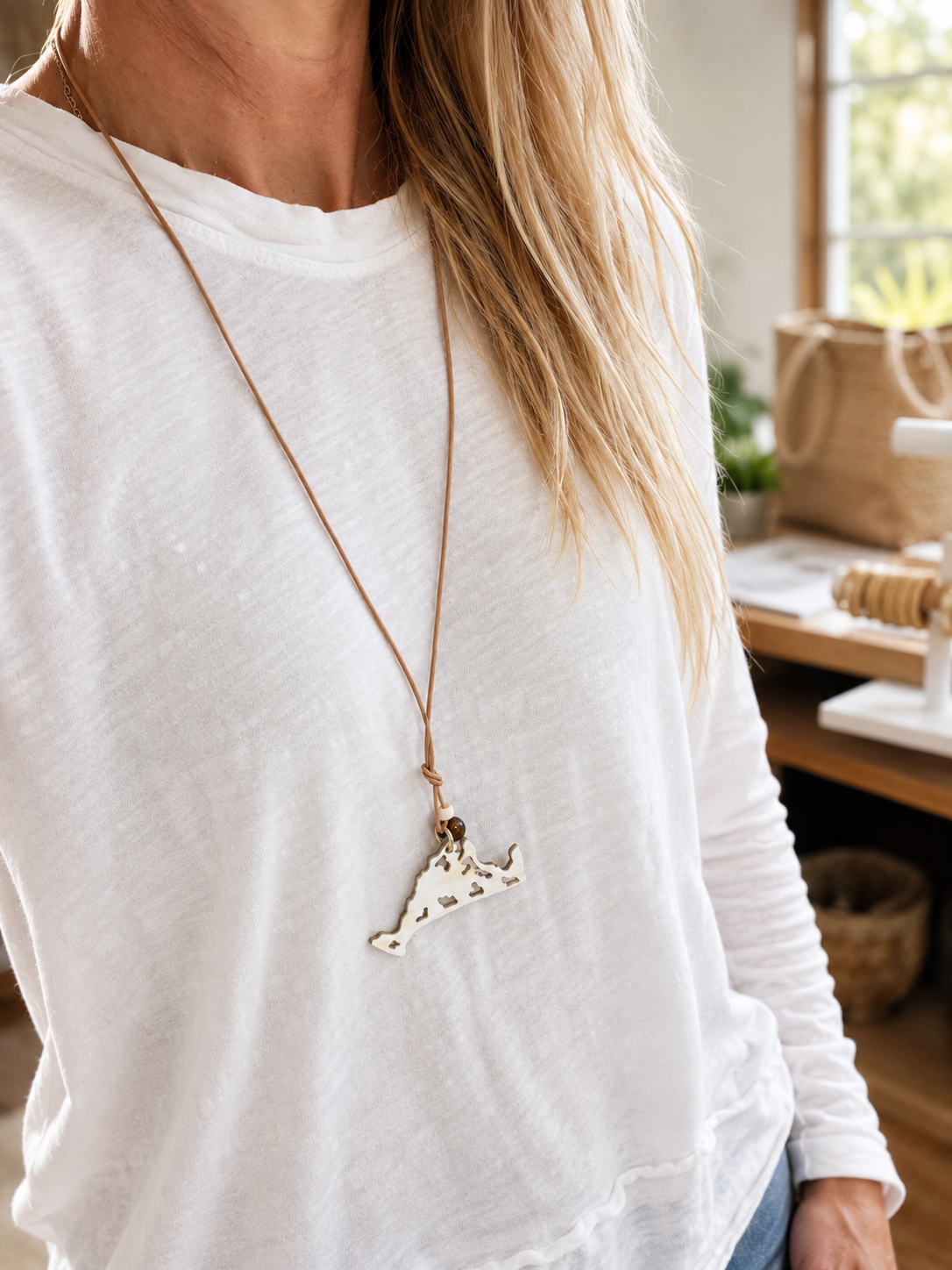 Martha's Vineyard Nautically Knotted Necklace