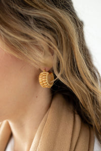 Whale Tail Weaving Earrings and Rings