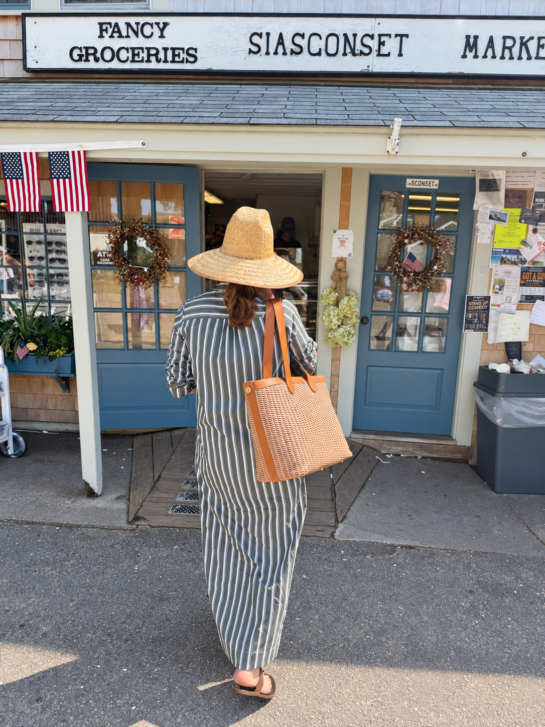 Leather Lightship Basket™ - Tote