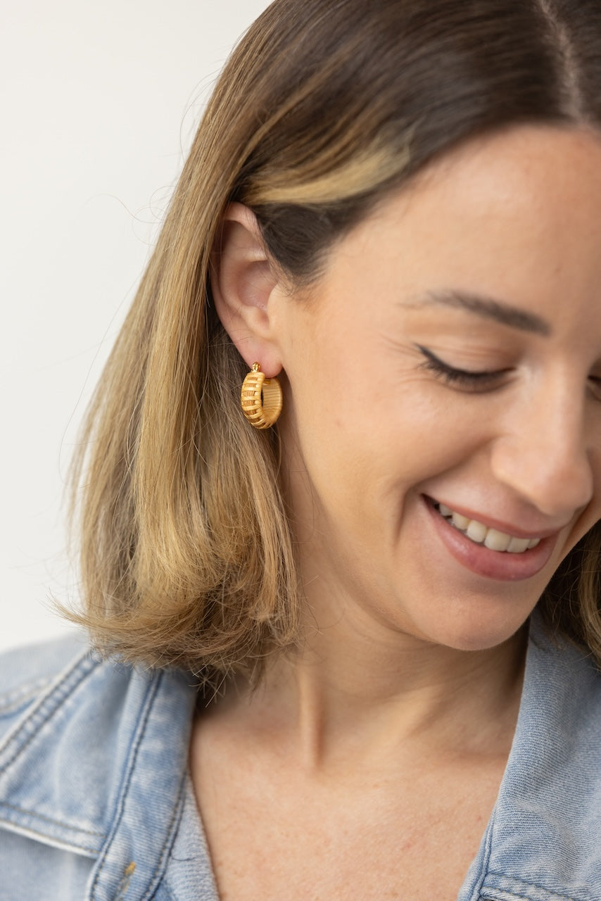 Single Stave Earrings