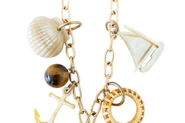 The (Nautically) Charmed Necklace - Collar Style