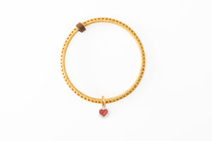 Heart Charm Bracelet